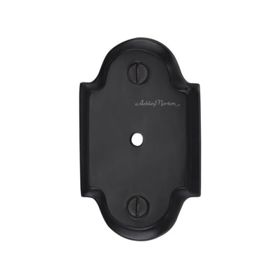 Ashley Norton MT42SR Arched Backplate in Flat Black
