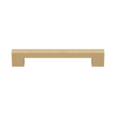 Ashley Norton V1395 Hammered Urban Appliance Pull in Unlacquered Brass