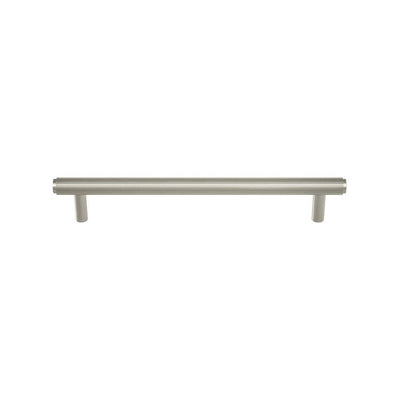 Ashley Norton MT4447 Lucerne Reeded Cabinet Pull in Satin Nickel