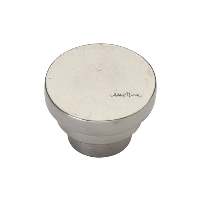 Ashley Norton 3624 Round Step Knob in White Bronze