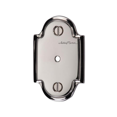 Ashley Norton MT42SR Arched Backplate in Polished Nickel