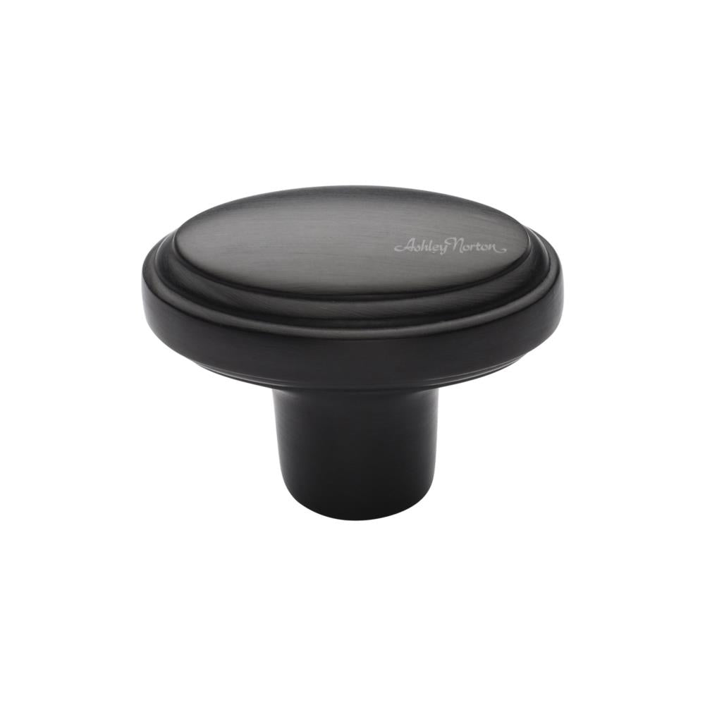 Ashley Norton MT3975 Oval Cabinet Knob in Dark Oil Rubbed