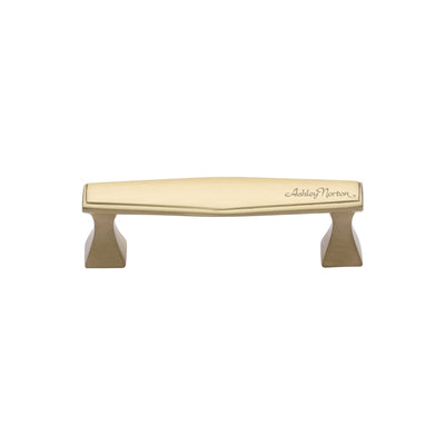Ashley Norton MT0334 Deco Pull in Satin Brass