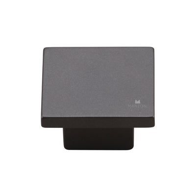 Ashley Norton MC1254 Maldon Knob in Flat Black