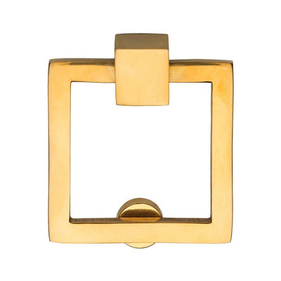 Ashley Norton MT6311 Square Drop Pull in Unlacquered Brass