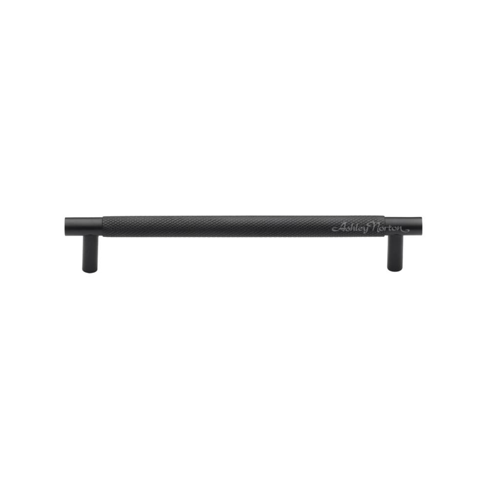 Ashley Norton MT4461 Bern Partial Knurled Pull in Dark Oil Rubbed