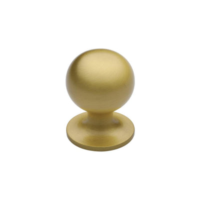 Ashley Norton MT8321 Orb Knob in Satin Brass