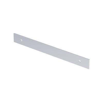 Ashley Norton MT42PL Brass Cabinet Backplate in Polished Chrome