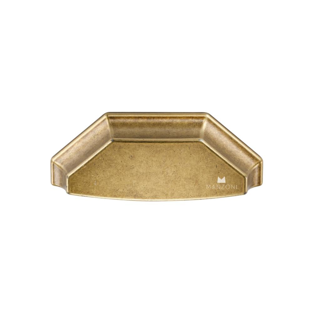 Ashley Norton MG0832 Avenue Bin Pull in Antique Florence
