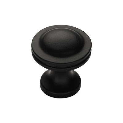Ashley Norton 3127 Knob in Matte Black