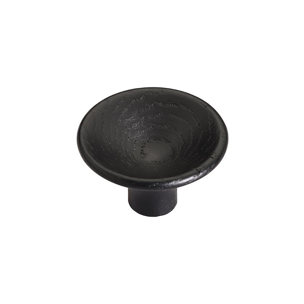 Ashley Norton MN4491 Scone Knob in Black Stained Ash
