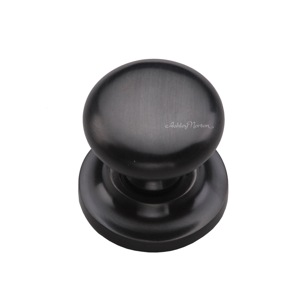 Ashley Norton MT0113 Round Knob on Rose in Dark Oil Rubbed