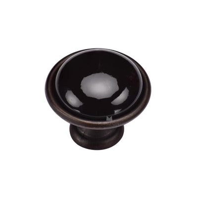 Ashley Norton MB4316 Dome Knob in Lacquered Bronze