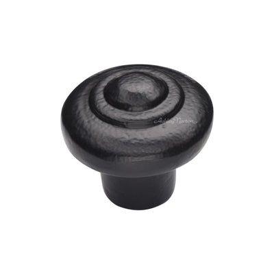 Ashley Norton 3985 Bead Knob in Matte Black