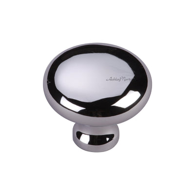 Ashley Norton MT0117 Round Knob in Polished Chrome