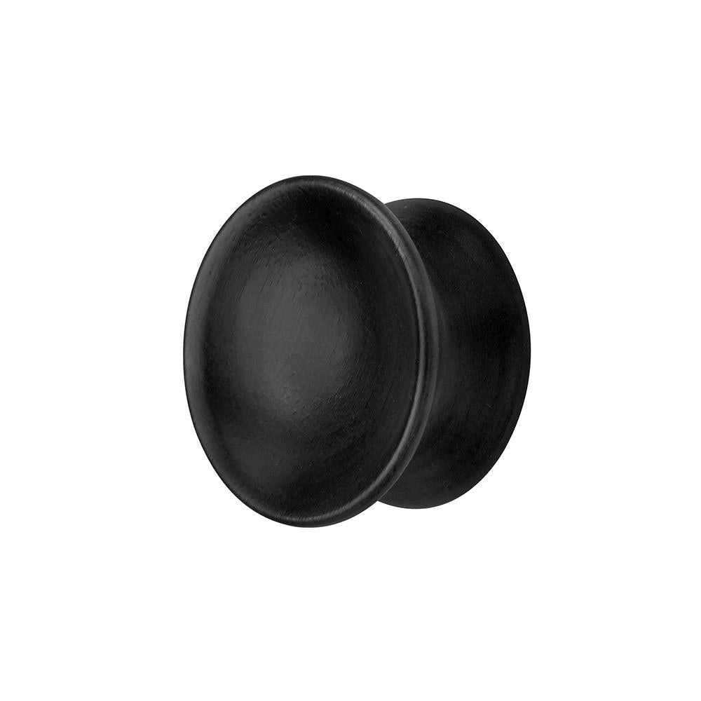 Ashley Norton MN4415 Axle Knob in Black Stained Ash