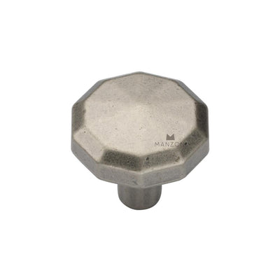 Ashley Norton MB4231 Terre Knob in Distressed Pewter