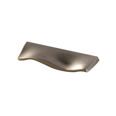 Ashley Norton MC2852 Wave Pull in Satin Brass