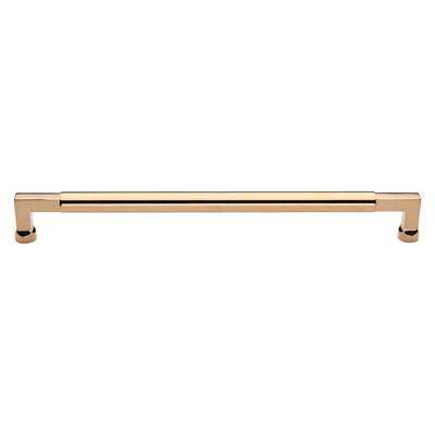Ashley Norton V1312 Bauhaus Appliance Pull in Unlacquered Brass