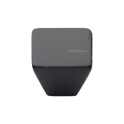Ashley Norton 3191 Square Cone Knob in Matte Black