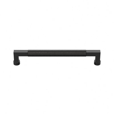 Ashley Norton H1312 Hammered Bauhaus Appliance Pull in Matte Black