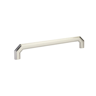 Emtek Riviera 8" C-C Pull in Satin Nickel