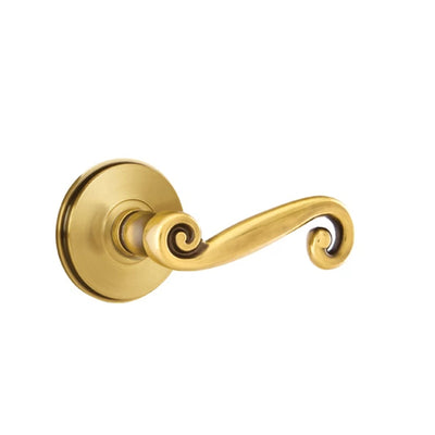 Emtek Rustic Lever with Watford Rosette in French Antique