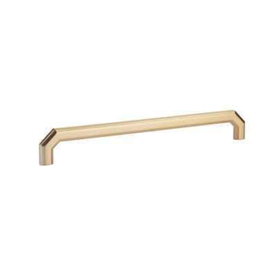 Emtek Riviera 10" C-C Pull in Satin Brass