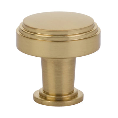 Emtek Newport 1-1/4" Knob in Satin Brass