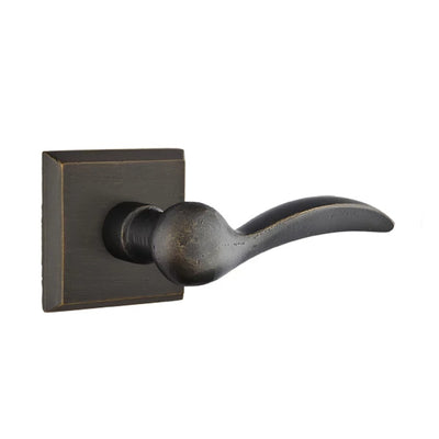 Emtek Durango Lever with #6 Rosette in Medium Bronze