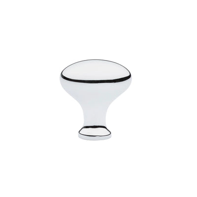 Emtek Egg 1" Knob in Polished Chrome