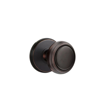 Emtek Norwich Knob with Watford Rosette in Oil Rubbed Bronze