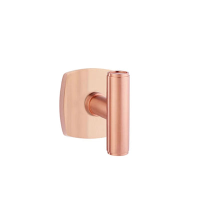 Emtek Ace Knob with Urban Modern Rosette in Satin Rose Gold