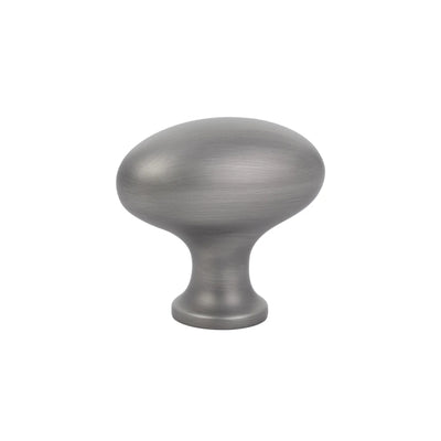Emtek Egg 1-3/4" Wardrobe Knob in Pewter