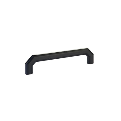 Emtek Riviera 6" C-C Pull in Flat Black