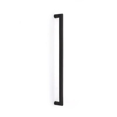 Emtek Sandcast Bronze Rail 18" C-C Appliance Pull in Medium Bronze