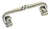 1027  Anne at Home 3" (76mm)c.c. Mai-Oui Cabinet Pull (Pewter Bright-Shown)
