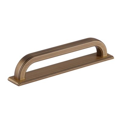 224MM Dougan Cabinet Handle - With Plate