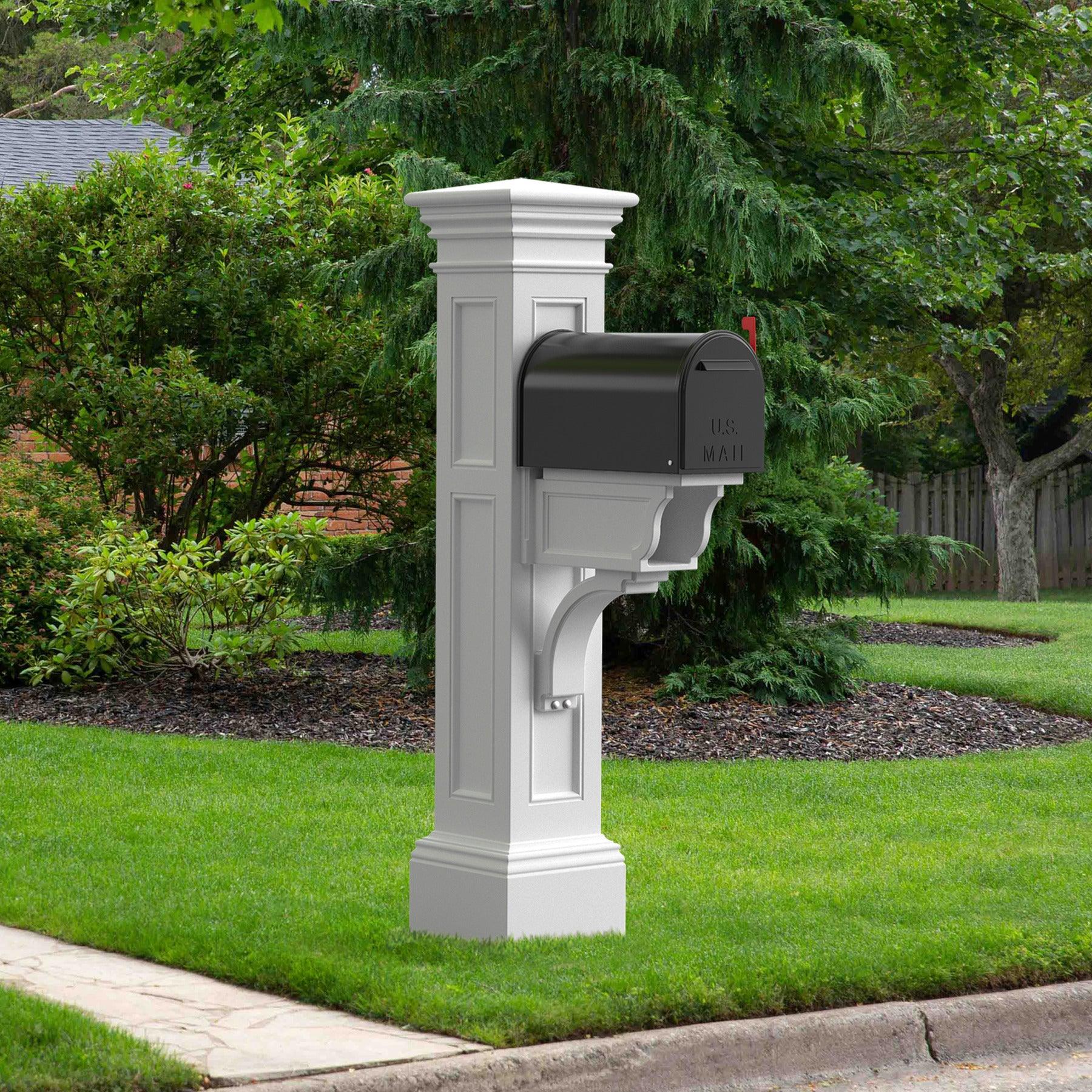 Liberty Mail Post - White - Hardware by Design