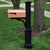 Newport Plus Mail Post - Black - Hardware by Design