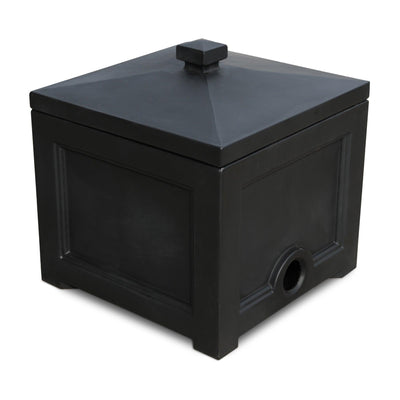 Fairfield Garden Hose Bin - Black - Hardware by Design