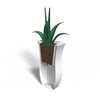 Valencia 30" Tall Planter - White