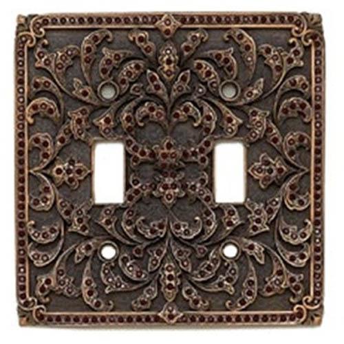 Edgar Berebi 7517 Double Toggle Switch Plate Cover