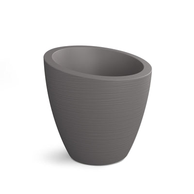 Modesto 20in Round Planter - Graphite Grey - Hardware by Design
