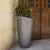 Modesto 42" Tall Planter - Graphite Grey