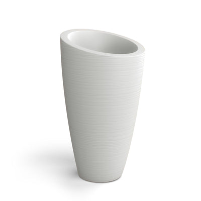 Modesto 42in Tall Planter - White - Hardware by Design