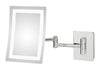 949-2-43HW Single-Sided 3X Rectangular Switchable LED Hardwire Wall Mirror - Hardware by Design