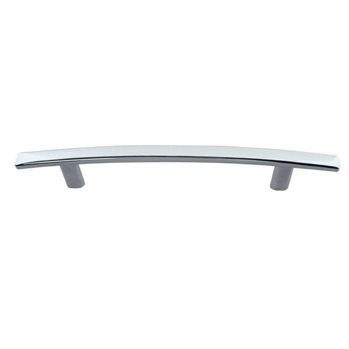 Atlas Homewares Curved Line Pull 128 MM CC A810-CH Polished Chrome - Hardware by Design