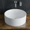 Bassini Vessel Sink - Gloss White