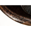67″ Hammered Copper Double Slipper Bathtub - Hardware by Design